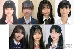 “日本一かわいい高校一年生”決める「高一ミスコン2024」ファイナリスト7人発表