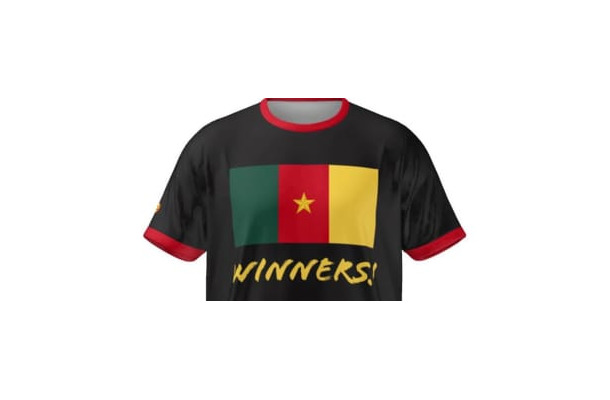 W杯敗退のカメルーン代表、歓喜の「WINNERS」Tシャツを発売する
