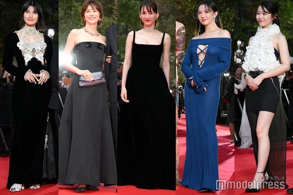 綾瀬はるかはキャミドレス、米倉涼子はオフショルドレス…菊地凛子