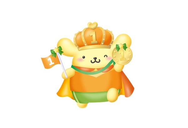 ‼️大セール‼️【ほぼ新品・超絶レア】ポムポムプリン　Loppi 　キャラクター大賞 ポムポムプリンが2連覇 TOP3の共通点に注目集まる「時代来てる」「2025