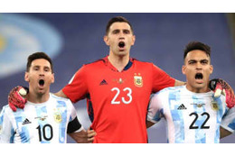 「メッシとプレーすると超サイヤ人になれる」 アルゼンチン代表GK、“ドラゴンボール”で説明する 画像
