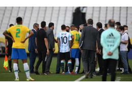 FIFA、アルゼンチン代表に勝点3か　全体未聞のブラジル戦打ち切りで 画像