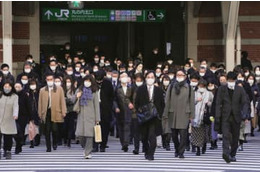 官公庁や企業、仕事始め 画像