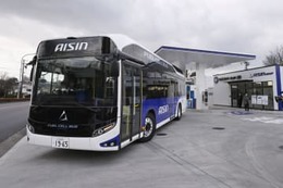 通勤用の燃料電池バスを導入 画像
