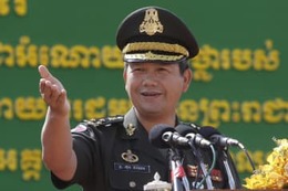 カンボジア首相後継来日へ 画像