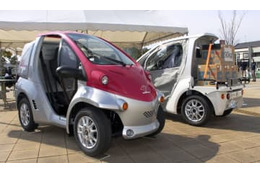 1人用EV、積載量3倍に 画像