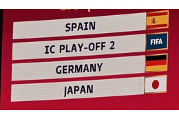 日本代表、W杯で対戦する3チームとの「過去の対戦成績」 画像