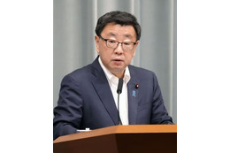 松野氏、北朝鮮制裁緩和を否定 画像