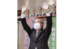 新潟知事に花角氏再選 画像