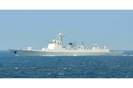 中国艦艇、列島周回か 画像