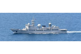 中国の情報収集艦が八丈島沖通過 画像