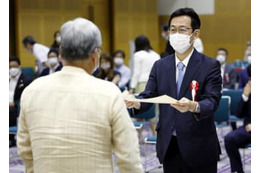 参院選比例代表で当選証書 画像