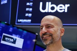 米ウーバー、利用額が最高 画像