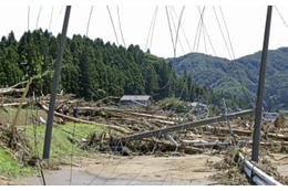 大雨、新潟で重傷者1人 画像