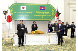 カンボジアの港拡張事業を支援 画像