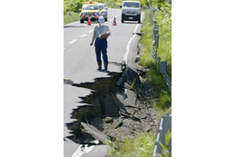 北海道中川町で震度5強 画像