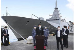 浜田防衛相、初の部隊視察 画像