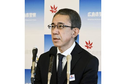 広島県警本部長「G7警備完遂」 画像