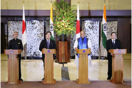 インドと海洋安保で協力深化 画像