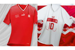 スイス代表、カタールW杯に向けた2022新ユニフォーム発表！ホームは「90年代デザイン」 画像