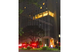 ホテル揺れ宿泊客が避難、仙台 画像