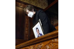 野田元首相、安倍氏の追悼演説 画像