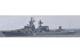ロシア艦艇が沖縄通過 画像