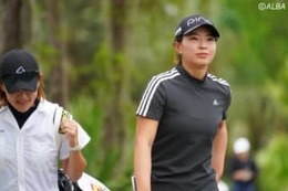 ＜速報＞渋野日向子は“池ポチャトリ”も2バーディで踏みとどまり後半へ　畑岡奈紗もトラブルからのトリで後退　 画像