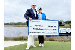 リディア・コが年間女王に、賞金約2億8000万円獲得　古江彩佳25位、畑岡奈紗は「80」で失速 画像