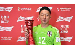 W杯ドイツ戦MVPの権田修一、「日本代表2位」の記録だった 画像