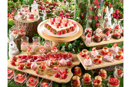 甘酸っぱいいちごスイーツ食べ放題「Strawberry Party」福岡・リーガロイヤルホテル小倉で開催 画像
