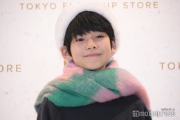人気子役・柊木陽太「怪物」撮影の思い出 フォトコールに堂々対応＜UGG（R）TOKYO FLAGSHIP STORE＞ 画像