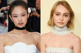 BLACKPINKジェニー＆リリー＝ローズ・デップ、アンダーブーブ見せSEXY衣装も「THE IDOL」オフショットが話題 画像