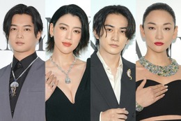 三吉彩花・町田啓太・千葉雄大・冨永愛ら来場「ティファニー銀座本店」リニューアルオープン 画像