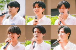 「ミスター青山コンテスト2023」ファイナリスト6人がお披露目 今後の活動に意気込み 画像