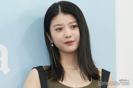 馬場ふみか「結婚しましたみたい」の指摘に照れ 画像