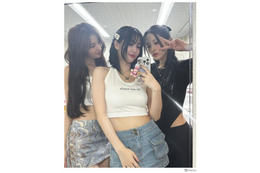 TWICEミナ・サナ・モモ、美ウエスト披露で密着「ミサモしか勝たん」「美しすぎ」と反響 画像