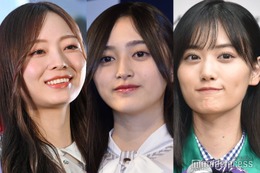 乃木坂46井上和、梅澤美波＆山下美月からの絶賛に涙 センター曲初披露後のやり取りが話題「泣いた」 画像