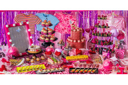 ギャルファッション着想のハロウィンスイーツビュッフェ、福岡で開催　虎柄ケーキやレオパード柄マカロンなど約20種 画像
