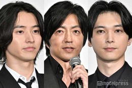 山崎賢人＆吉沢亮、大沢たかおの驚愕エピソード明かす「お店のお肉が全部無くなってた」 画像