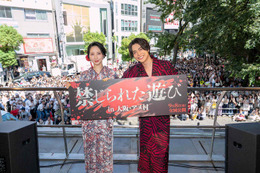 ジャニーズWEST重岡大毅、浴衣姿で大阪にゲリラ凱旋 “流行語狙い”明かされる＜禁じられた遊び＞ 画像