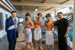 なにわ男子・大西流星＆高橋恭平＆大橋和也、プールや温泉で芸人とコラボ「有吉の壁」参戦 画像