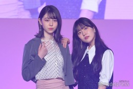 石川花＆SKE48林美澪、肩寄せポーズが可愛い フレンチガーリーコーデで登場＜Seventeen 夏の学園祭2023＞ 画像