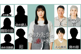 鈴鹿央士ら、菅野美穂を翻弄「ゆりあ先生の赤い糸」新キャスト発表 画像
