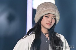 櫻坂46山崎天、囲み目メイクでクールな眼差し 笑顔封印からの“舌出し”で悩殺＜TGC2023A／W＞ 画像