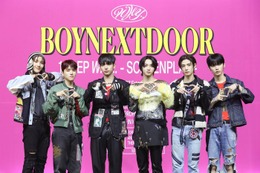 HYBE新人BOYNEXTDOOR、話題のRIIZEと“同日リリース”で刺激「お互い良い影響を」＜「WHY..」メディアショーケース＞ 画像