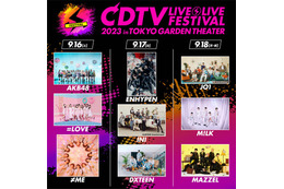「CDTVライブ！ライブ！フェスティバル2023」ライブ配信決定 司会者も発表 画像