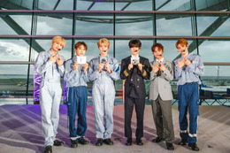 DXTEEN寺尾香信のギャップに拍手喝采 羽田空港で初パフォーマンス楽曲も＜FlyAway！DXTEEN！Fly Away！ANA！＞ 画像