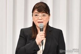 ＜ジャニーズ会見＞藤島ジュリー景子氏、退所タレントへの補償・被害認定方法に言及「真摯に向き合っていきたい」 画像