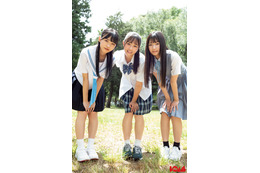 “乃木坂46公式ライバル”僕が見たかった青空・金澤亜美＆須永心海＆萩原心花、ミニスカ制服姿が眩しい＜独占カットあり＞ 画像